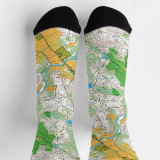 Socks - Orienteering map1 Sokken
