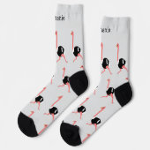 Socks Ostrich Design Sokken (Links)