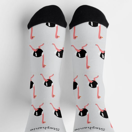 Socks Ostrich Design Sokken (Top)