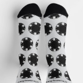 Socks Poker Chip Design Sokken (Top)