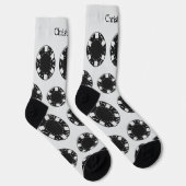 Socks Poker Chip Design Sokken (Rechts)