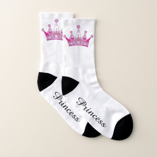Socks - Princess Pink Crown Sokken (Paar)