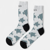 Socks Shark Design Sokken (Links)