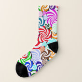 Socks - Snoep collage Sokken (Links - buitenkant)