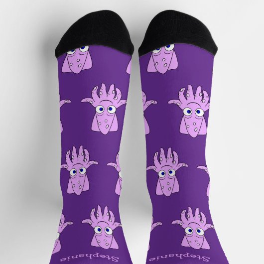 Socks Squid Design Sokken (Top)