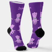 Socks Squid Design Sokken (Gebogen)