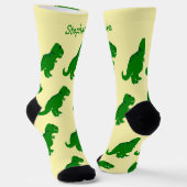 Socks T-Rex Design Sokken (Gebogen)
