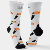 Socks Toucan Design Sokken (Gebogen)