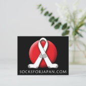 Socks voor Japan-Briefkaart Briefkaart (Staand voorkant)