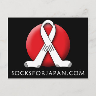Socks voor Japan-Briefkaart Briefkaart