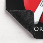 Socks voor Japan Mousepad Muismat (Hoek)