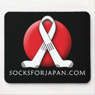 Socks voor Japan Mousepad Muismat
