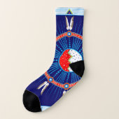 Socks voor mannen en vrouwen (Crazy Horse) Sokken (Links - buitenkant)