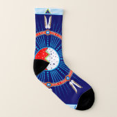 Socks voor mannen en vrouwen (Crazy Horse) Sokken (Links binnenkant)