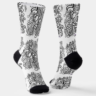 Socks voor muziek, muziek, muziek en muziek sokken