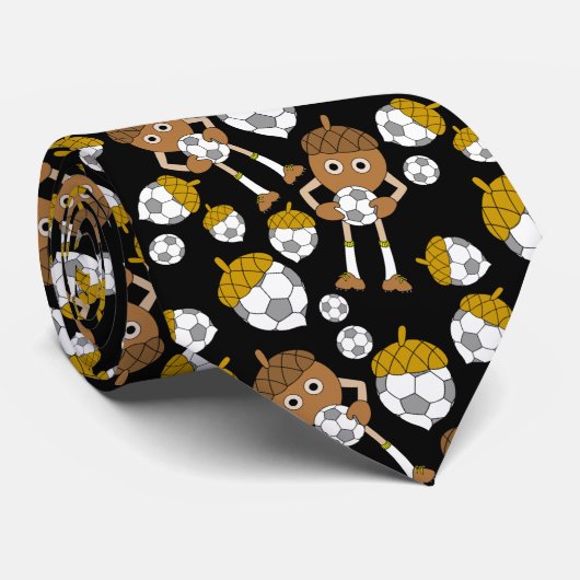 Socks voor Nut Pattern Stropdas (Opgerold)