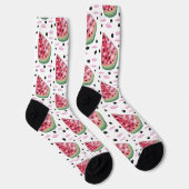 Socks watermelon star  sokken (Rechts)