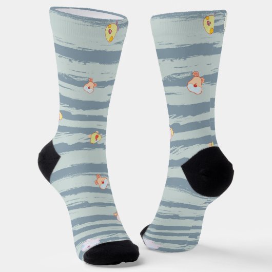 Socks – Whimsy Faces Sokken (Gebogen)