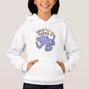 Socktopus blauwe octopus met sok grappige meme