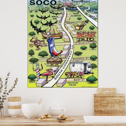 SOCO-Poster Poster (Keuken)