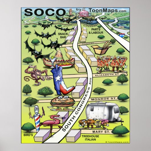 SOCO-Poster Poster (Voorkant)