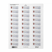 socom patch beret special ops retouradres Label (Full Sheet)