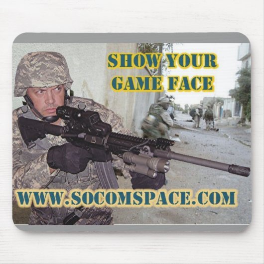 socomspace mousepad muismat (Voorkant)