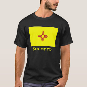 Socorro New Mexico VS Vlag Souvenir T-shirt