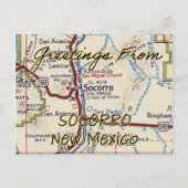 Socorro NM kaart (Voorkant)