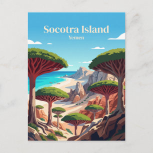 Socotra-eiland Jemen Briefkaart