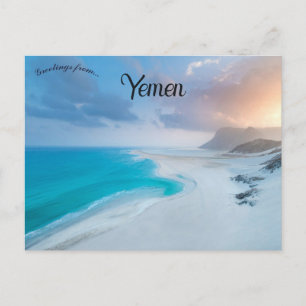 Socotra Jemen Briefkaart