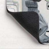 SOCRAK-crimineel Vist misdaad Fantasy Art Mousepad Muismat (Hoek)