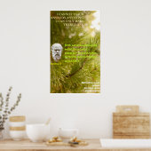 SOCRATES beroemd citaat - Ik kan het niet onderwij Poster (Keuken)