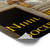 SOCRATES beroemd citaat - Ik kan niemand iets lere Poster (Hoek)