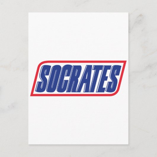 Socrates Briefkaart (Voorkant)