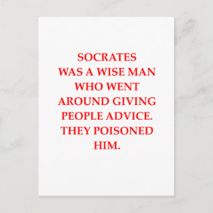 socrates briefkaart
