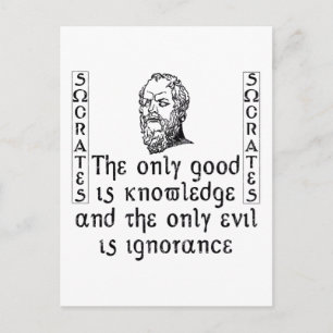 SOCRATES BRIEFKAART