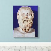 SOCRATES CANVAS AFDRUK (Insitu (Houten vloer))