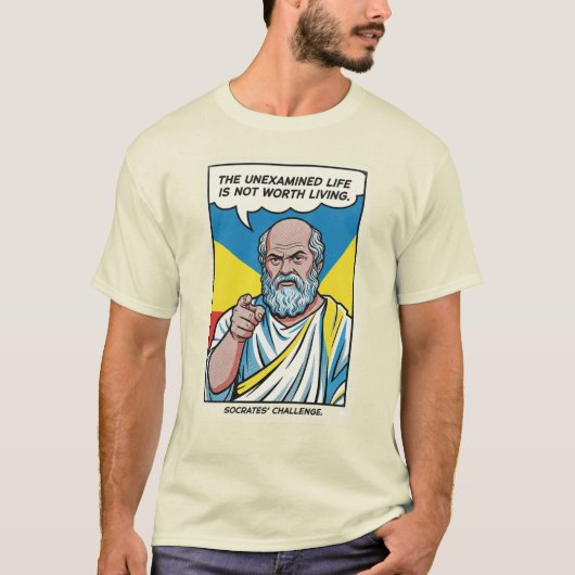 Socrates' Challenge T-shirt (Voorkant)