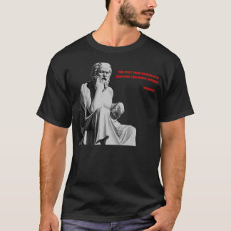 Socrates citeert Klassieke TShirt