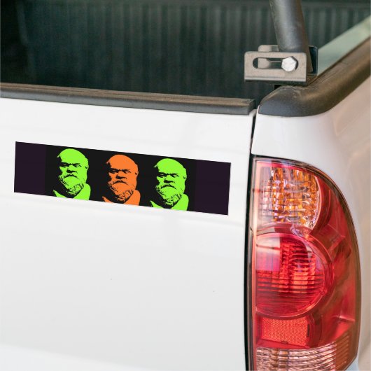 Socrates Collage Bumpersticker (Op Truck)