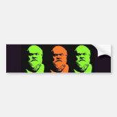 Socrates Collage Bumpersticker (Voorkant)