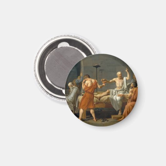 SOCRATES-dood Magneet (Voorkant / Achterkant)