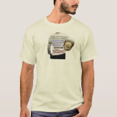 Socrates famous quote –Move the world T-shirt (Voorkant)