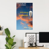 Socrates famous quote - Wisdom begins in wonder Poster (Thuiskantoor)