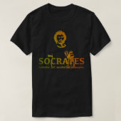 Socrates Footballer en Philospher T-shirt (Design voorkant)