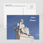 Socrates Griekenland Briefkaart (Voorkant / Achterkant)