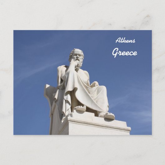 Socrates Griekenland Briefkaart (Voorkant)