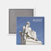 Socrates Griekenland Magnet (Voorkant / Achterkant)