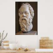 Socrates / Griekse filosoof / Poster (Keuken)